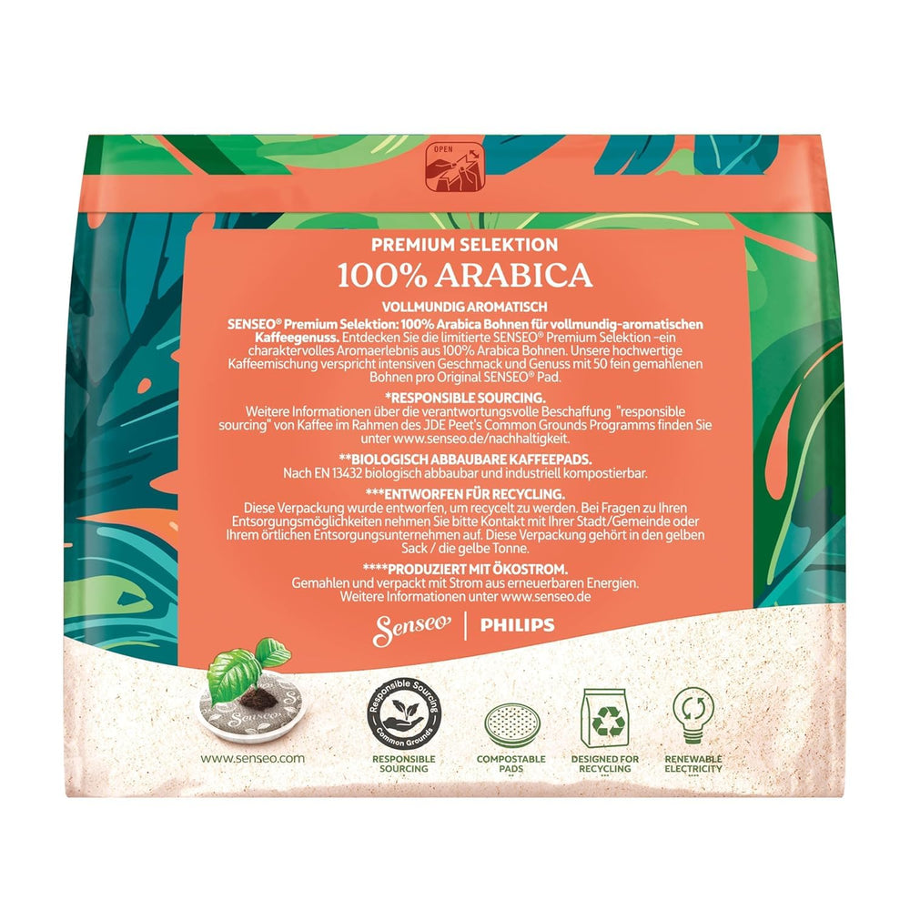 Senseo Pads Premium Selektion, 5 x 16 Getränke, 80 Kaffeepads