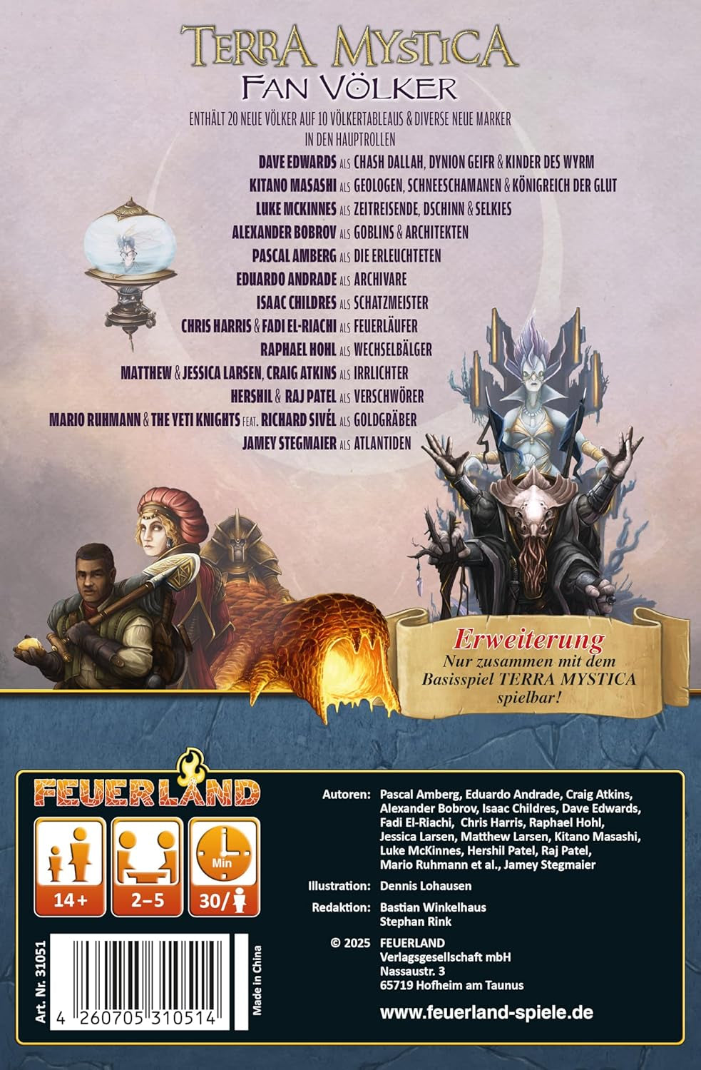 Terra Mystica: Rennen für Fans