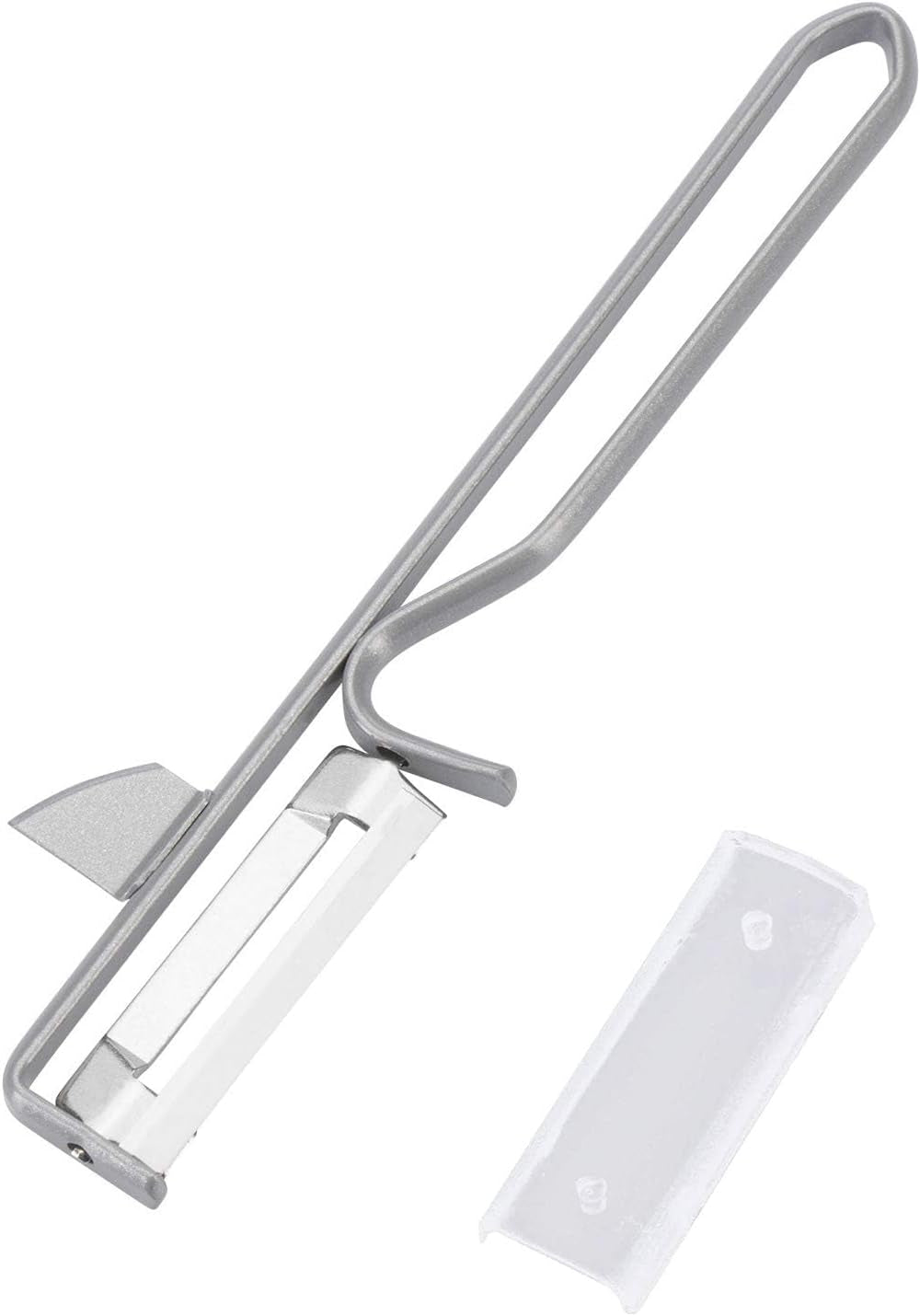 Westmark 106122E1 Schäler, Chromstahlklinge, rostfrei Schäler Naty Shop Steel, 1 Stück