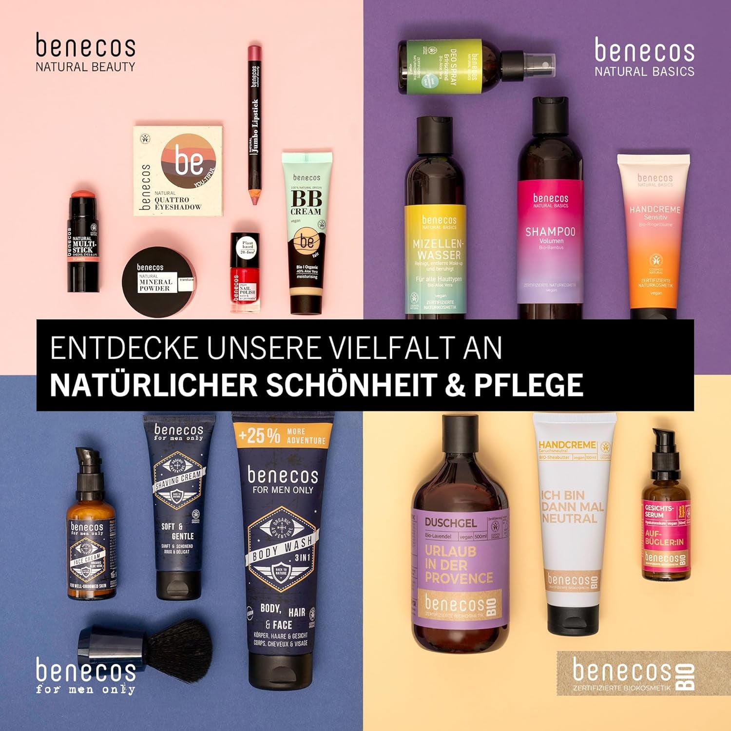 Benecos 20-Free veganer Nagellack oh lala – pflanzlicher Nagellack – schnell trocknend und langlebig – wasserdurchlässig – angereichert mit Biotin – 5 ml