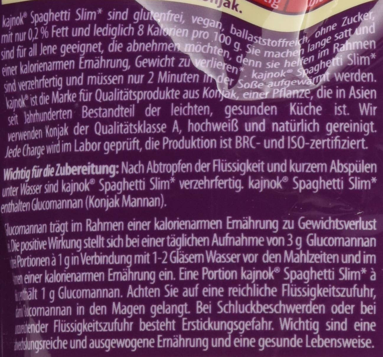 Dünne vegane Spaghetti, 200g