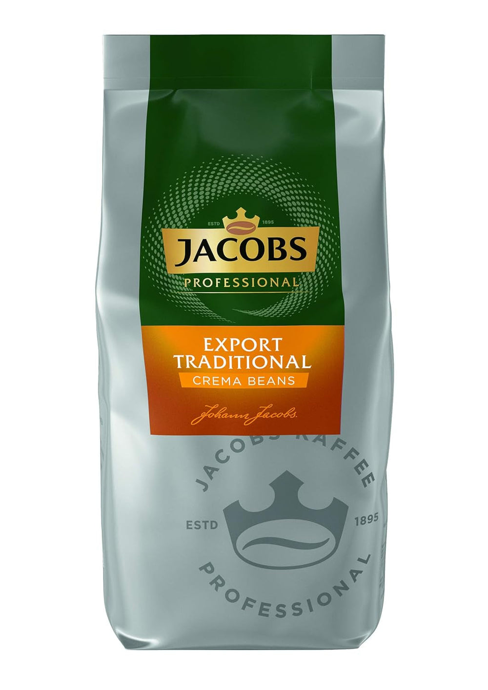 Jacobs Professional Le Grand Café Cream, ganze Kaffeebohnen 1 kg, mild, Intensität 2/5 Kaffee Naty Shop 1 kg Café Cream Export Traditional