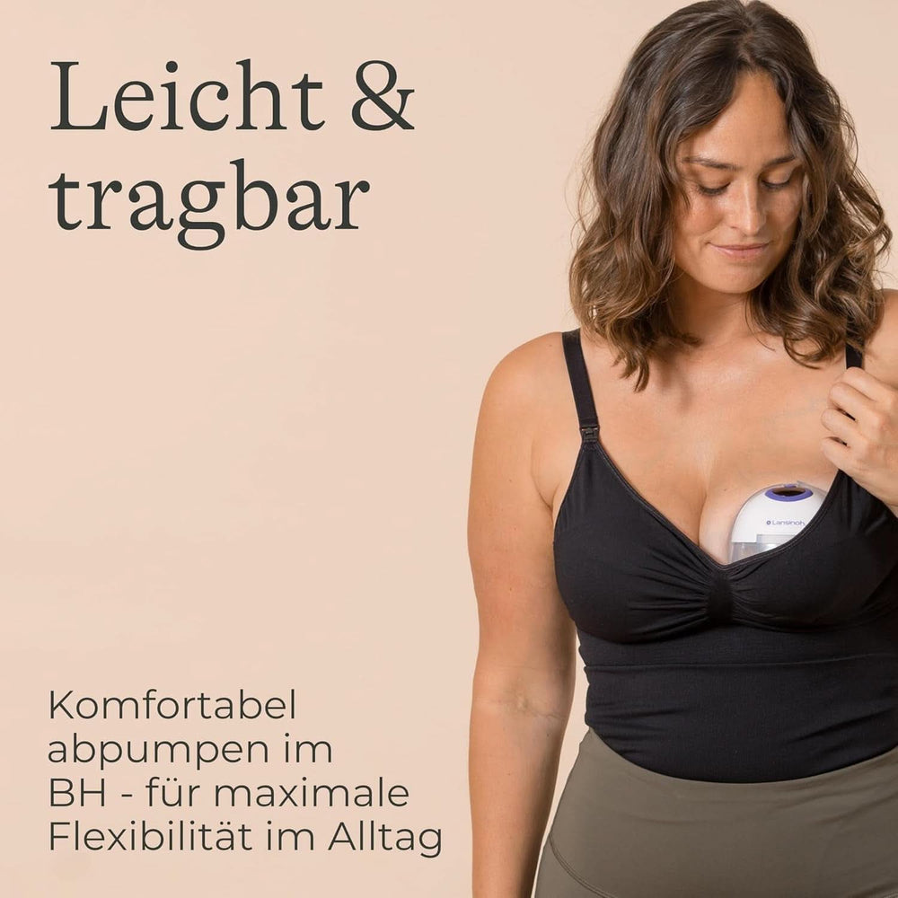 Lansinoh Tragbare elektrische Milchpumpe Zubehör Essen und Stillen Bebe Naty Shop