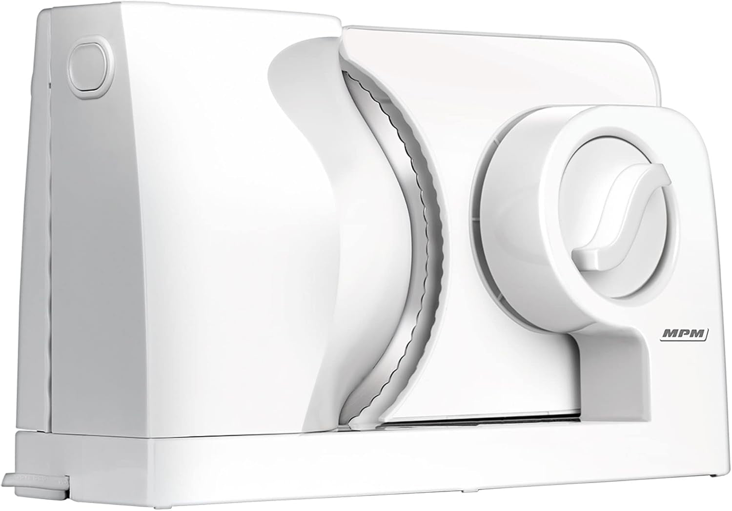 MPM MKR-05 Universeller elektrischer Allesschneider, einstellbare Schnittstärke bis 15 mm, 150 W. Aktenvernichter und Schneidemaschinen Naty Shop Standardtitel