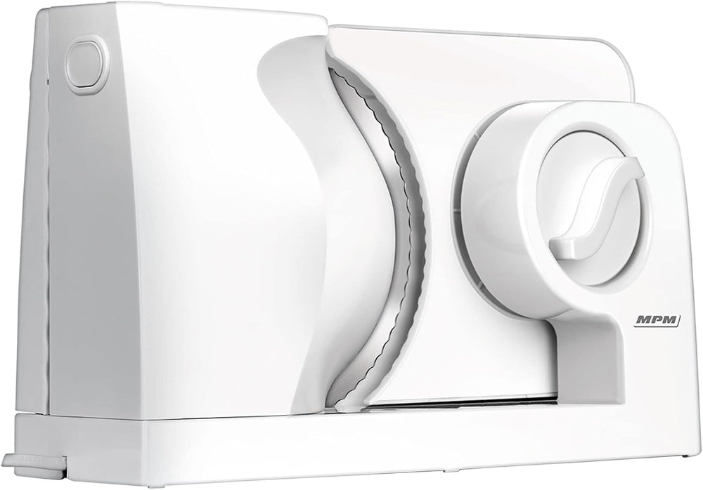 MPM MKR-05 Universeller elektrischer Allesschneider, einstellbare Schnittstärke bis 15 mm, 150 W. Aktenvernichter und Schneidemaschinen Naty Shop Standardtitel