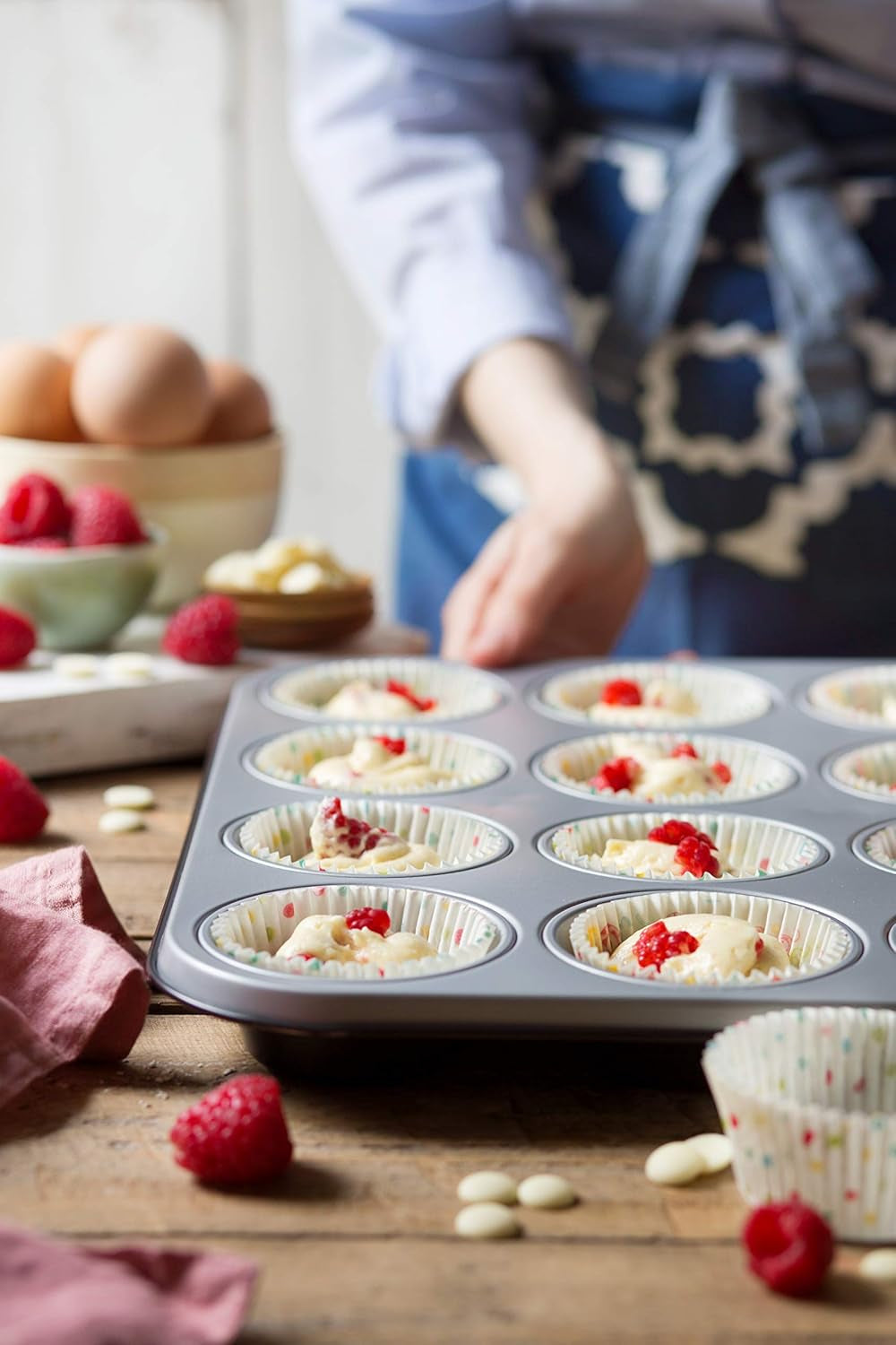 0062750 Backform für 12 Muffins Formen und Bleche zum Backen Naty Shop