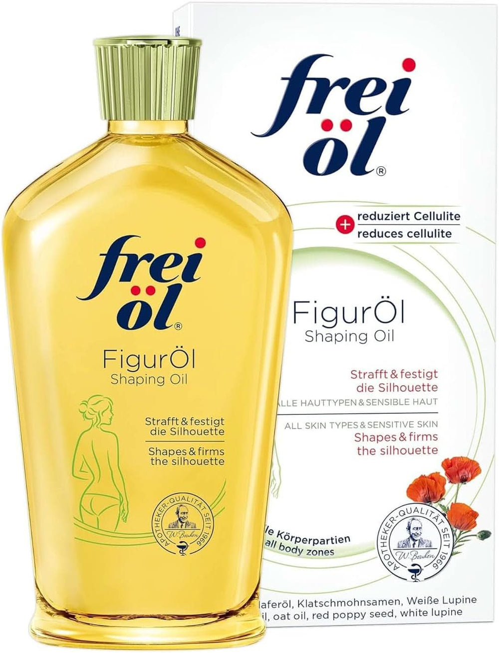 Frei Öl Körperöl mit Anti-Cellulite-Effekt, 125 ml Dusche und Bad Naty Shop 125 ml