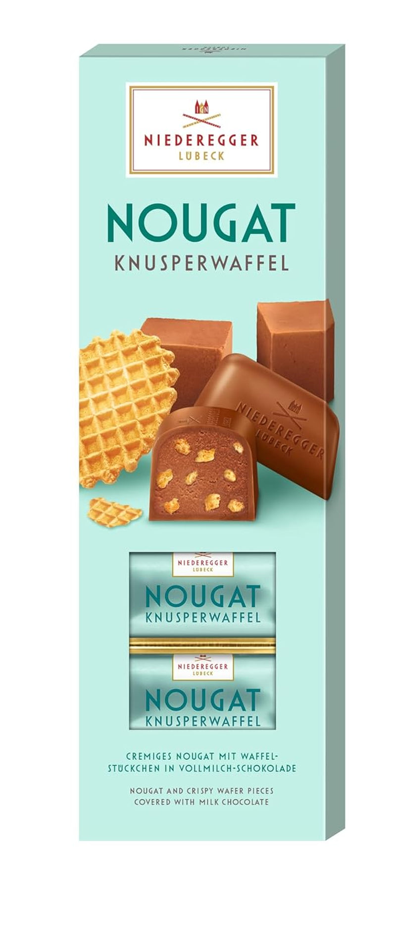 Niederegger Nougat-Knusperwaffeln, 100 g