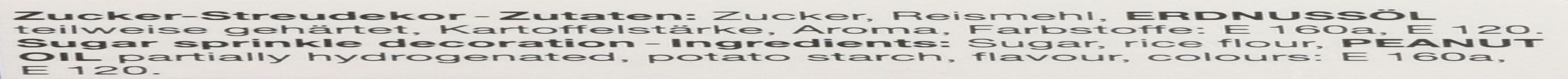 Günthart Zuckerdekoration, rote Herzen, 1,5 kg Streusel Naty Shop