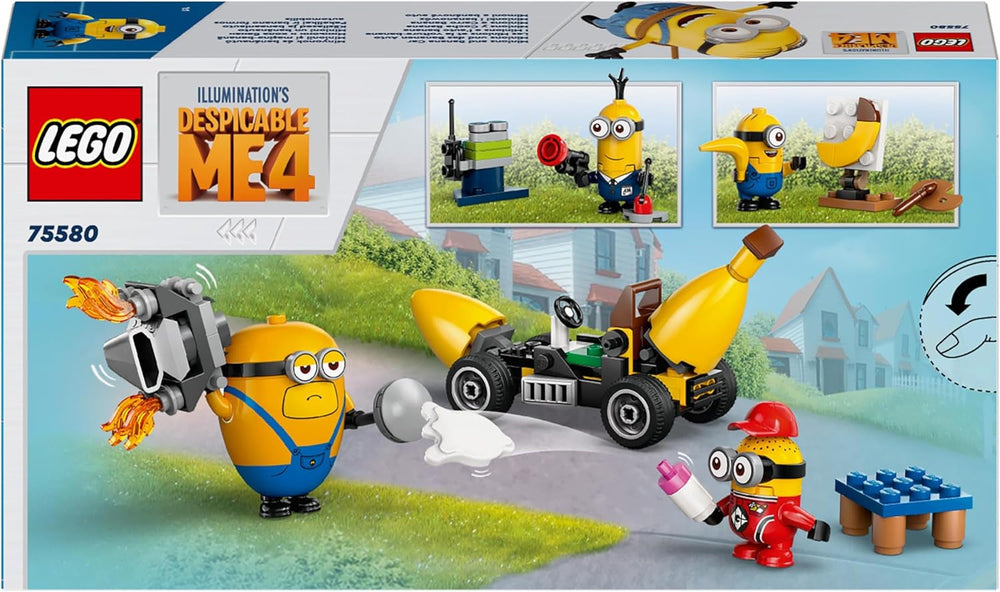 LEGO I – Simply Incorrigible 4 Minions und die Bananenmaschine Spielset für I – Simply Incorrigible 4 Kinderspielzeug-Minions, kreatives Geschenk für Jungen und Mädchen ab 6 Jahren, 75580 Bausets. Beuche den LEGO-Store