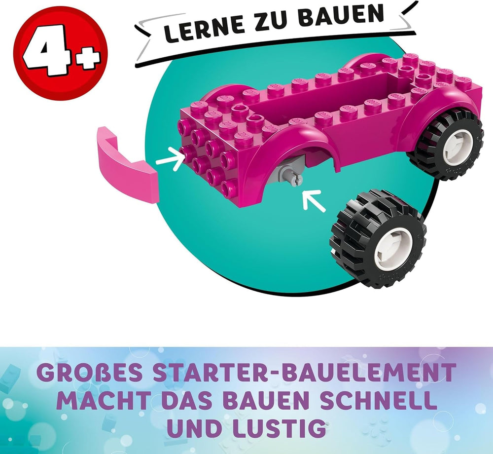 LEGO 4+ Gabbys Puppenhaus Gabbys Partyraum, Disco-Spielset mit Rutsche und Tierfiguren für kreatives Rollenspiel, Geschenk für Mädchen und Jungen ab 4 Jahren 10797 Bausets Besuchen Sie den LEGO-Store