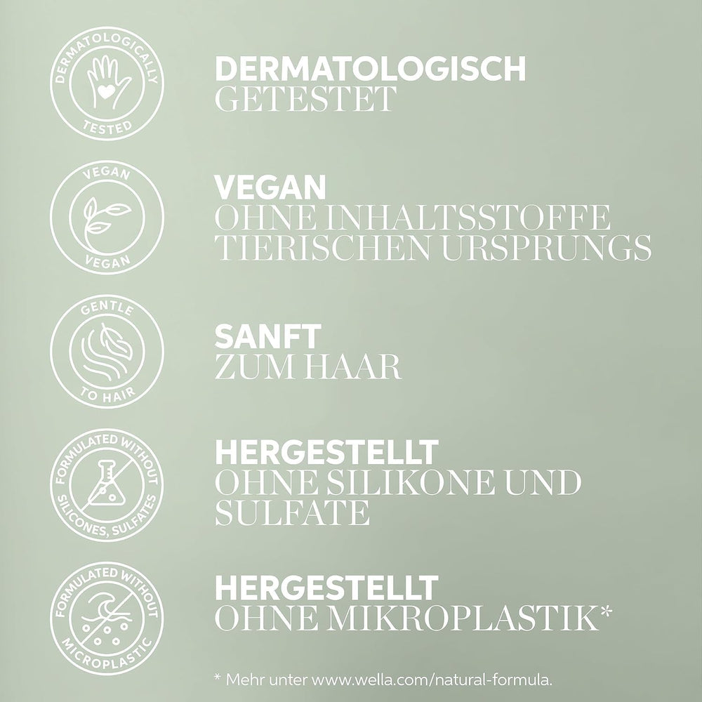 Wella Professionals Elements Erneuerndes, regenerierendes Shampoo für alle Haartypen. Wella Dusche und Bad