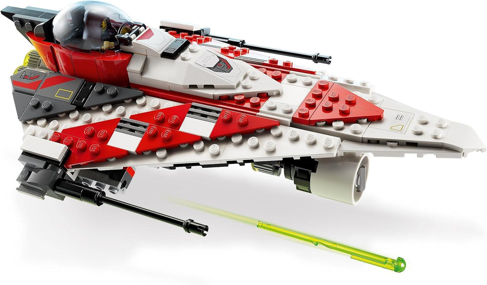 LEGO Star Wars Jedi Bob's Starfighter Bauspielzeug Raumschiff-Spielzeugsteine Beliebtes Charakter-Geburtstagsgeschenk für Jungen Mädchen und alle Fans über 8 Jahre alt 75388 Bausets Beuche den LEGO-Store