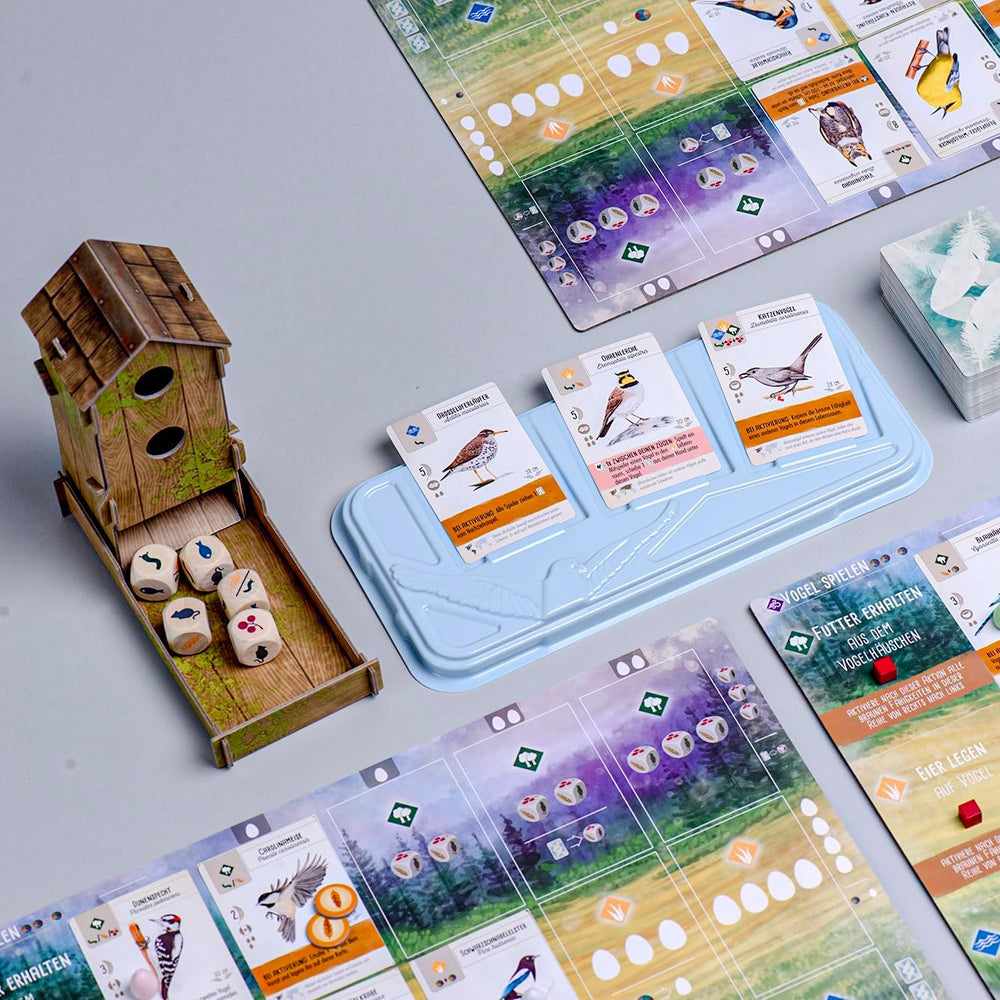 Feuerland Spiele 104-146-901 63558 Wingspan Brettspiel, deutsche Ausgabe – Kennerspiel des Jahres 2019 (Kritikerpreis)