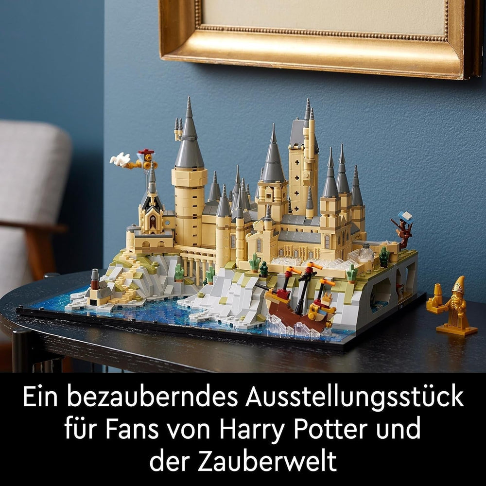 Schloss Hogwarts LEGO Harry Potter mit Schlossflügeln – Sammlungsset für Erwachsene, einschließlich Hauptturm und astronomischem Turm, Kammer des Schreckens und Architekten-Minifigur – Geschenk für Frauen – 76419 Bausätze Besuchen Sie den LEGO-Store
