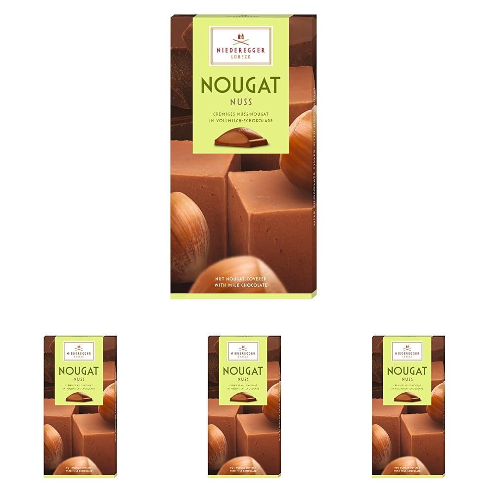 Niederegger Nougatriegel mit Walnüssen, 100 g
