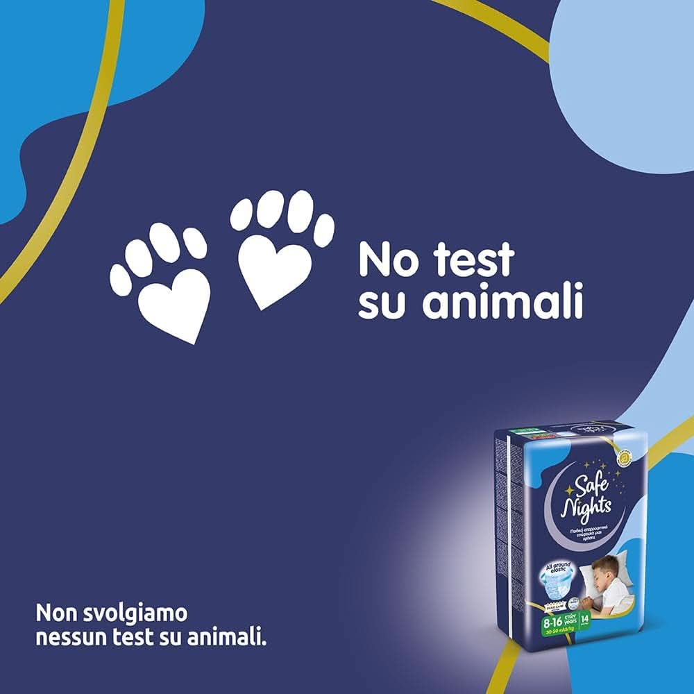 Safe Nights Boy, Windeln für die Nacht, verschiedene Größen Mutter und Kind Naty Shop