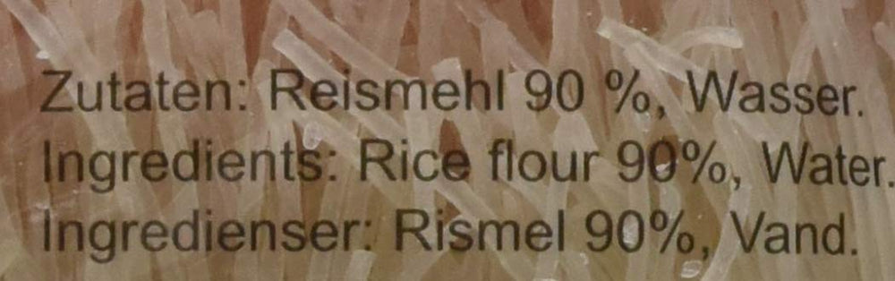 Ricefield Vermicelli 0,8 mm Bun Gao 6er-Pack (6 x 400 g)