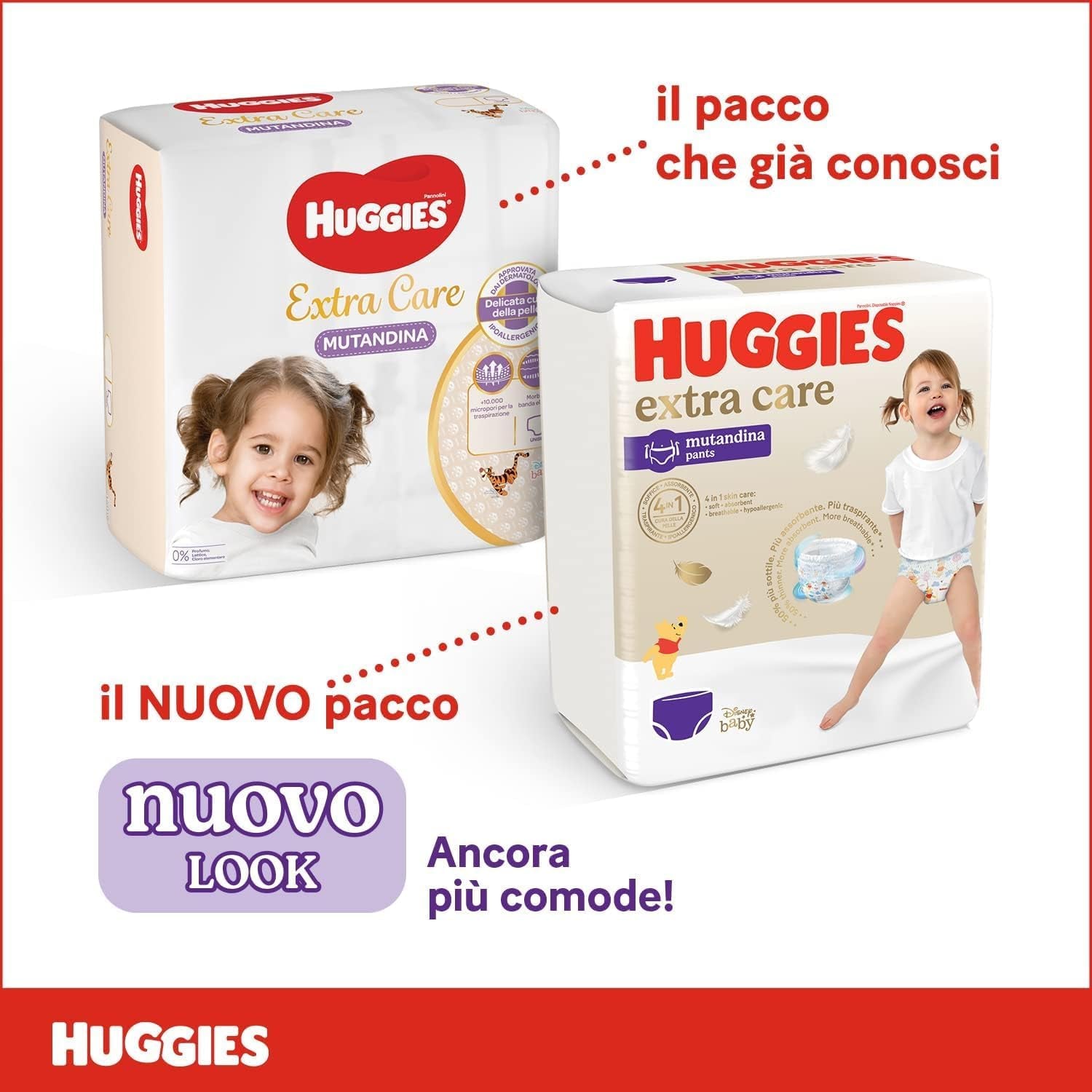 Huggies Extra Care Windeln, ultra saugfähig, Größe 5 (12-17 kg), 68 Stück