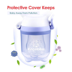 Tétine Pour Bébé/Tétine à Fruit/Tetine Grignoteuse Bebe/Tétine D'alimentation Pour Bébé - Toy de Dentition Pour Bébé, Sans BPA (Pachet de 2)