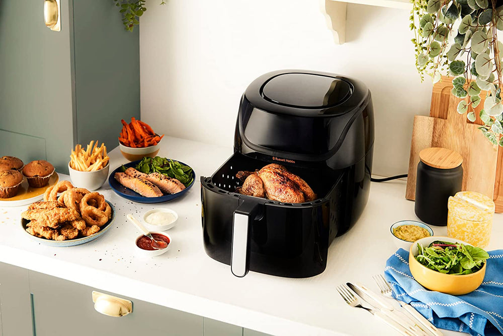 Russell Hobbs Air Fryer L 4L Rapid Airfryer, 7 Kochfunktionen, 10 Programme Haushaltsgeräte Naty Shop