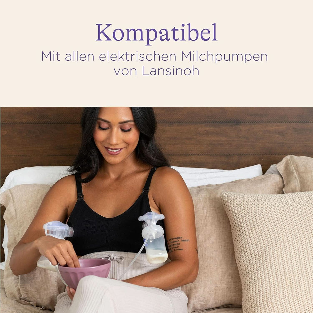 Lansinoh Pump Set - Wartungs-/Ersatzteilset für elektrische Milchpumpen Zubehör Essen und Stillen Bebe Naty Shop