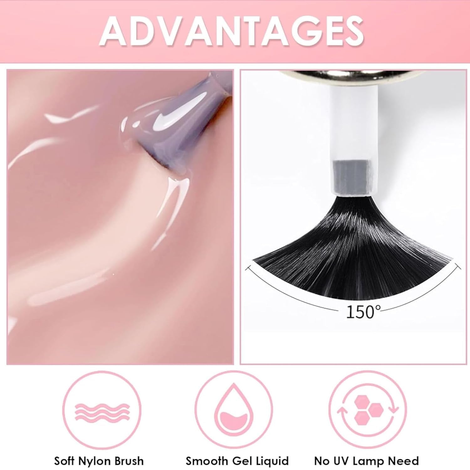 4-teiliges Nagellack-Set – schnell trocknender, langlebiger Nagellack auf Wasserbasis – DIY-Nageldesign-Nagellack (Nude Normal Style 4-teiliges Set)