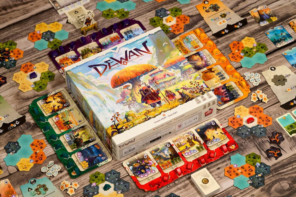 Asmodee, Dewan, Space Cowboys, joc de familie, 2-4 jucători, vârste 10+, 40 de minute, germană
