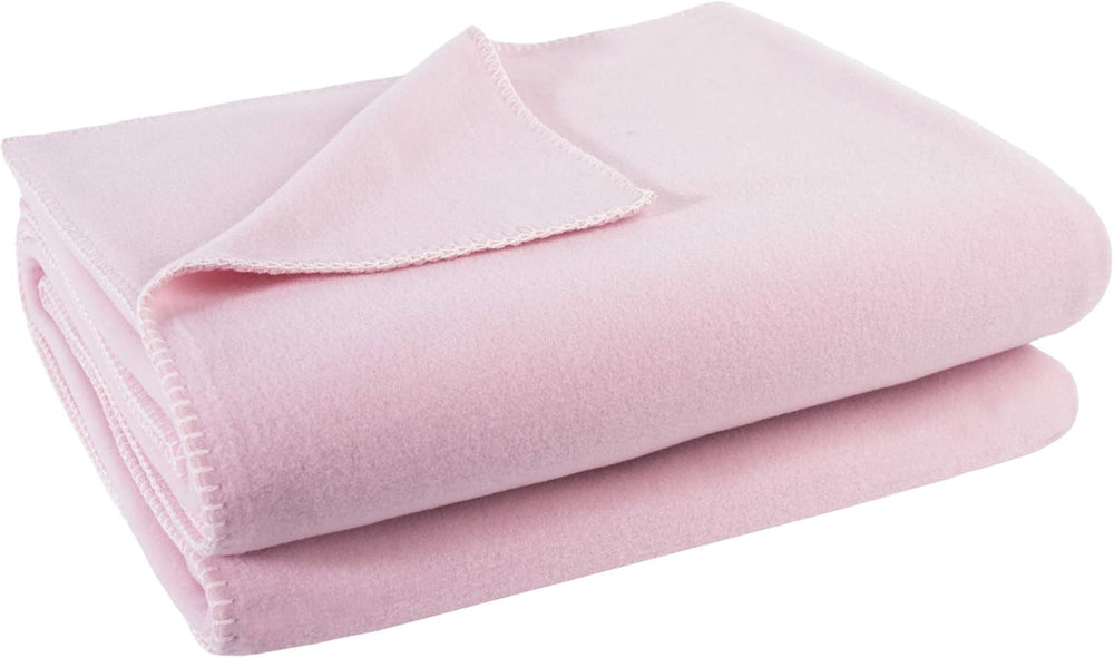 Zoeppritz Decke in der Farbe: Rot, Aus 65 % Polyester, 35 % Viskose hergestellt, Größe: 160X200 Cm, 103291-235-160X200