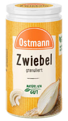 Ostmann Gewürze - Zwiebeln gekörnt | Zwiebelpulver zum Würzen herzhafter Gerichte | 40 g in recyclebarer Dose