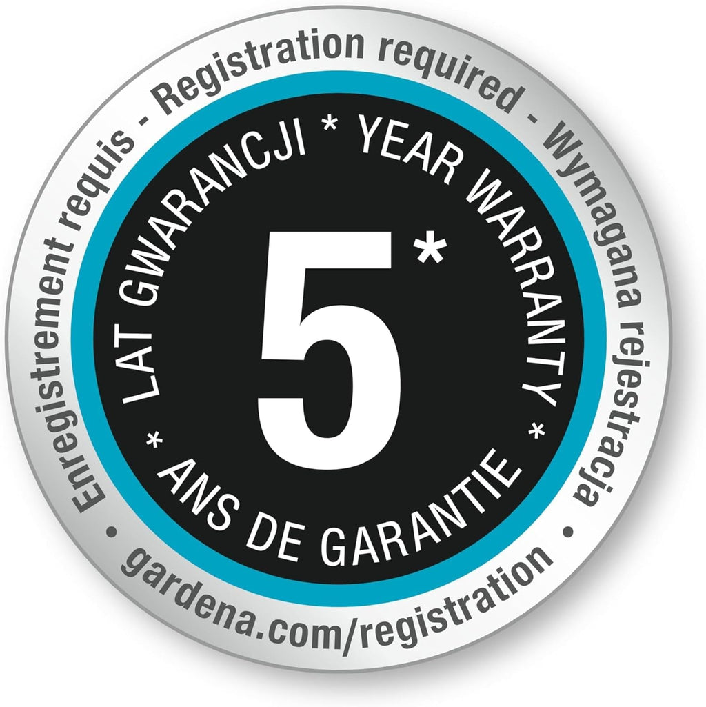 Set complet furtun spiralat Gardena 4647-20, cu retragere automată a furtunului, cu duză de pulverizare și racord robinet (lungime furtun: 10 m, diametru furtun: 9 mm, set: da)