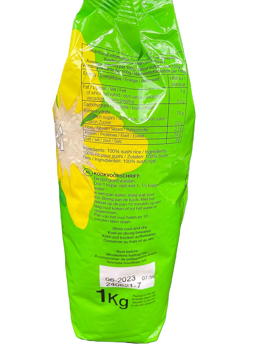 Reis für Sushi, 1 kg