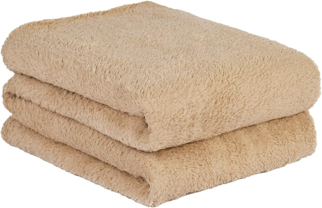 Brentford's Teddy-Fleece-Decke, große Bettdecke, Plüsch, superweich, warm, Sofabett-Tagesdecke, Schwarz – 150 x 200 cm. Betten und Decken. Besuchen Sie den Brentfords-Store Latté 200 x 240 cm