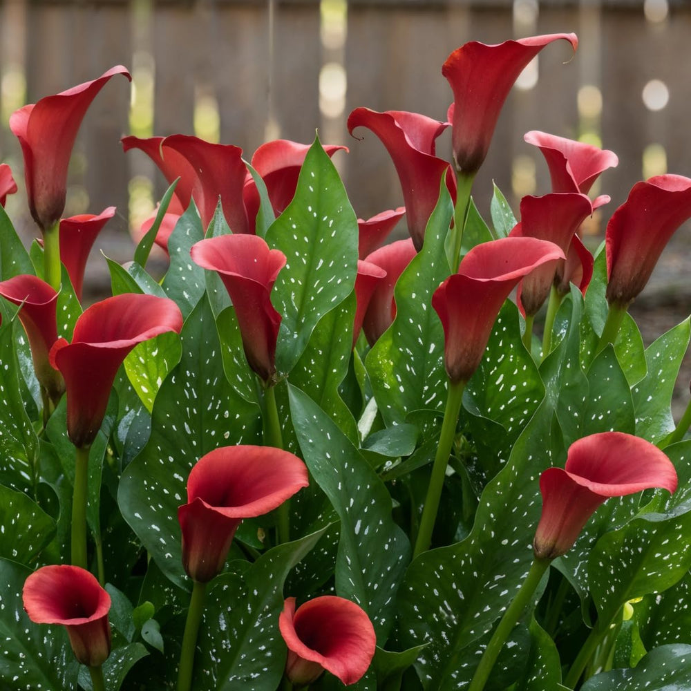 Calla-Zwiebeln, winterhart, mehrjährig – Zantedeschia Orange Passion (Orange) – 5 große Blumenzwiebeln – echte Holland-Pflanzen – für Garten und Töpfe (keine Samen, nicht künstlich)