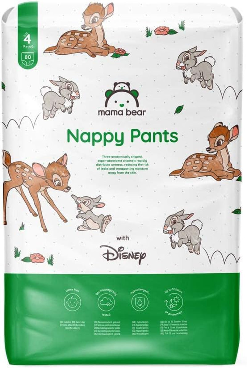Amazon-Marke: Mama Bear Disney Windeln, Größe 5 (12–17 kg) – Monatsbox, Weiß, 140 Stück (2 Packungen mit 70 Stück)
