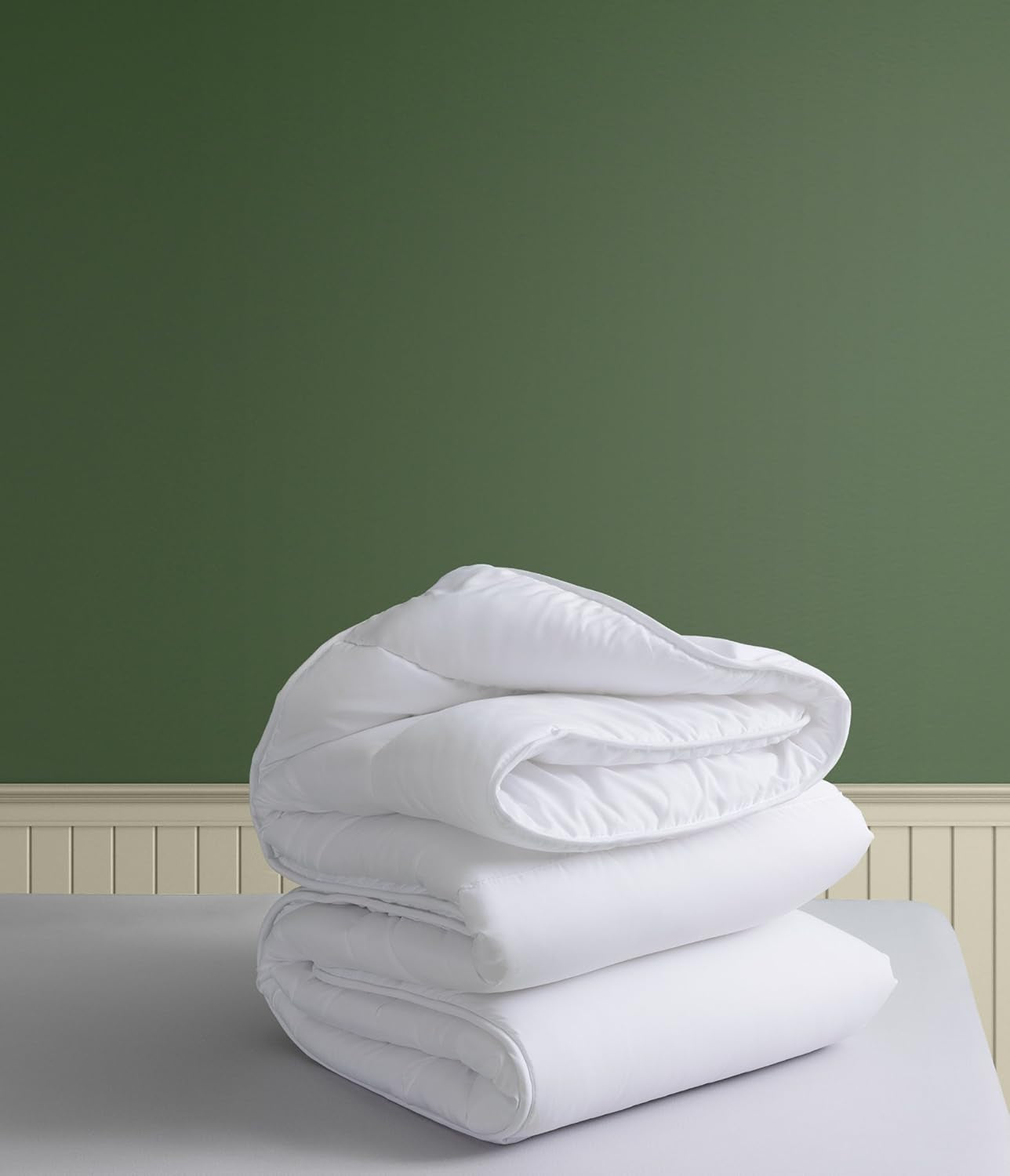 Steppdecke aus Silikonfaser, Behandlung mit Aloe Vera, 300 g, Herbst/Winter, für 90-cm-Betten (150 x 220 cm) Bettdecken und Steppdecken Naty Shop