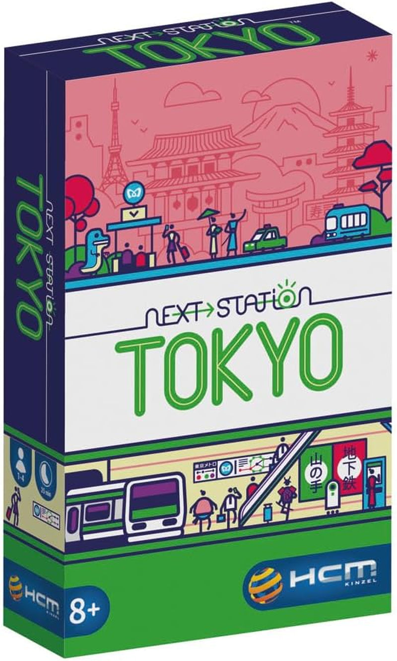 HCM Kinzel - Next Station Tokyo | Continuare a jocului nominalizat | Flip & Write - Noi linii de metrou pentru turismul din Tokyo | Îndemânare și strategie | Germană | 55214