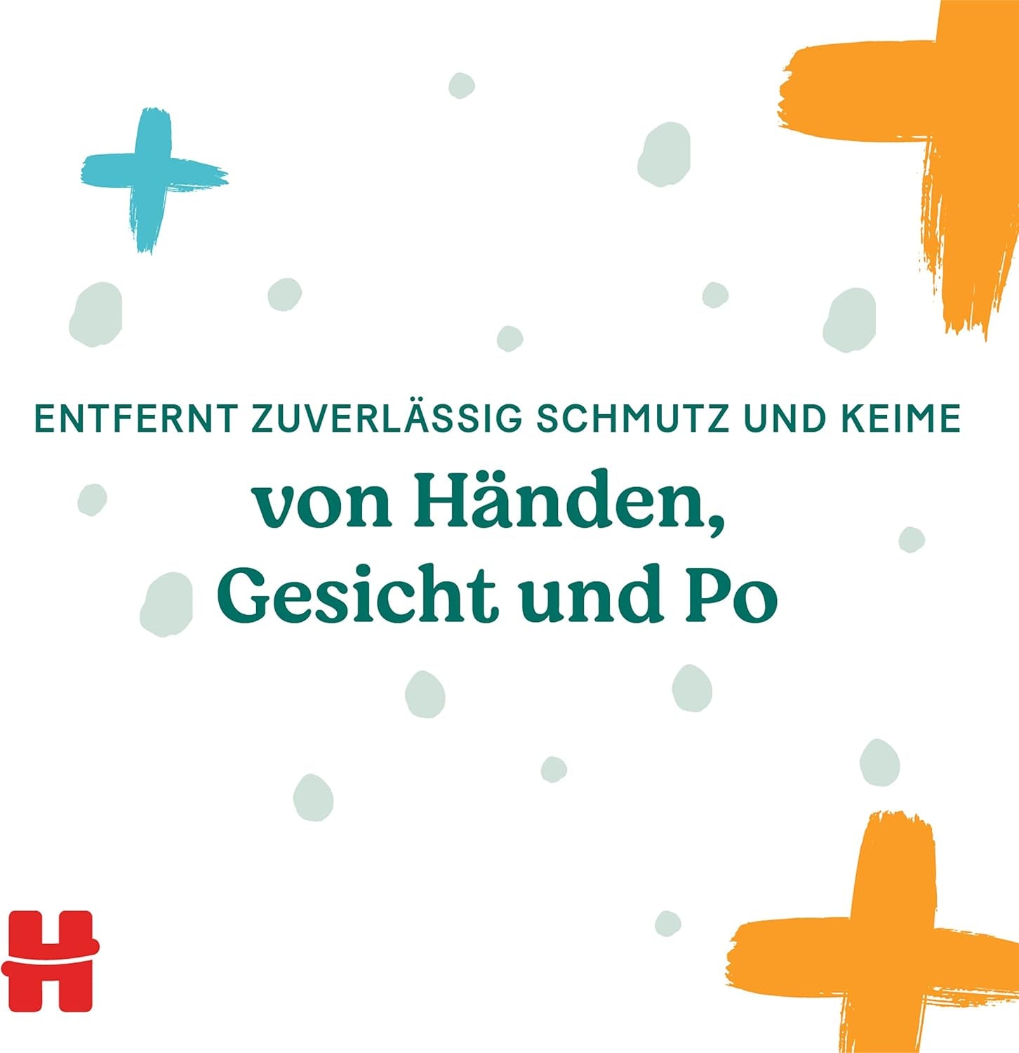 Huggies Baby Wet Wipes General Clean Full Body Discreet Fresh 10 x 56 Tücher Monatsbox