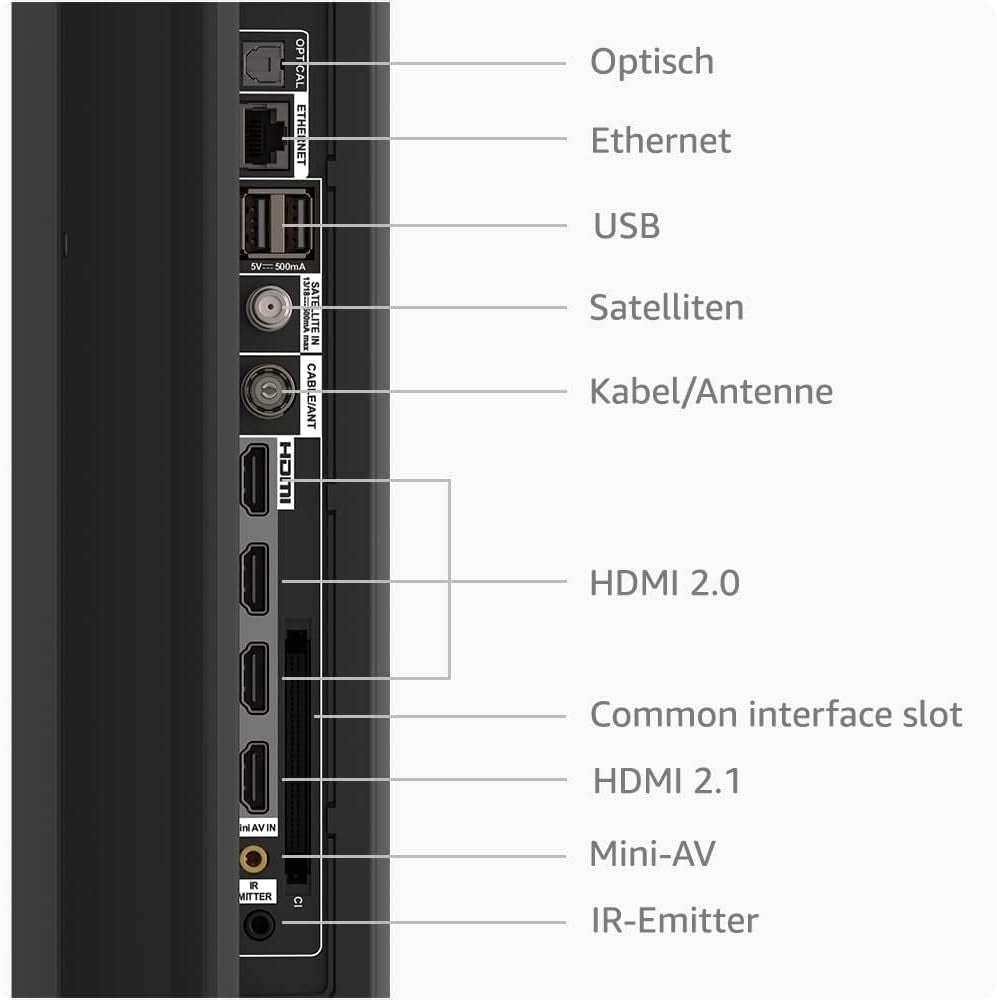 Televizor inteligent 4K UHD din seria Fire TV 4 | 43 de inci | Vizionați TV în direct fără conexiune prin cablu și bară de sunet Fire TV, difuzor 2.0 cu DTS Virtual:X și Dolby Audio, suport Bluetooth