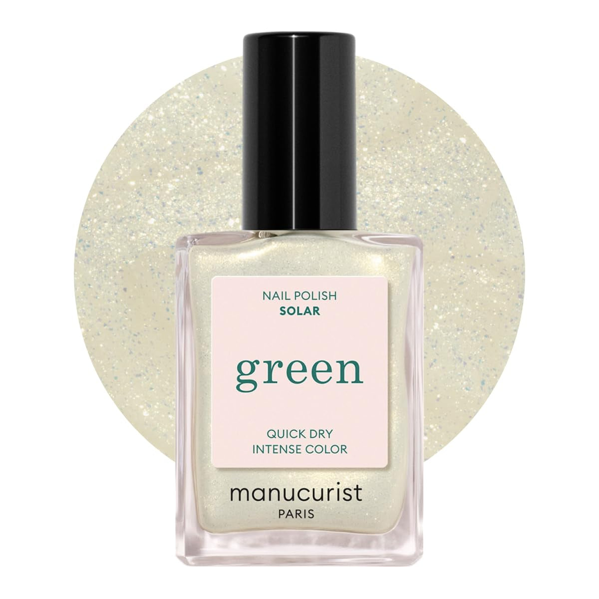 Manucurist Green – Rosy Beige Shell Beige Nagellack – Schnell trocknender Nagellack – DIY-Nägel – Vegan 12-Free – Pflanzenbasiert – Nagellack – Hergestellt in Frankreich