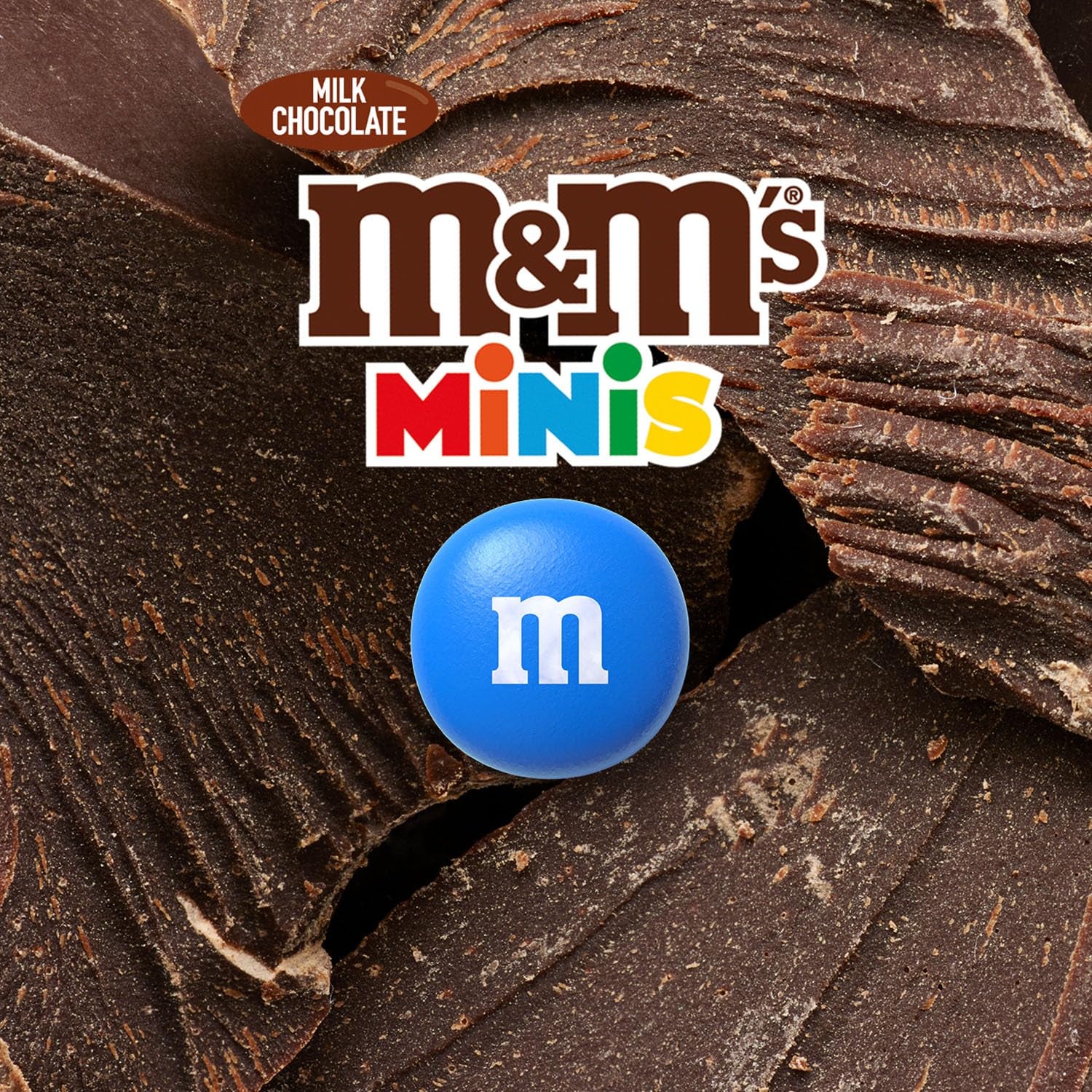 M&M's Chocolate Minis, Schokolade, 1 x 324 g, Schokoladenlinsen (324 g) (2er-Pack)