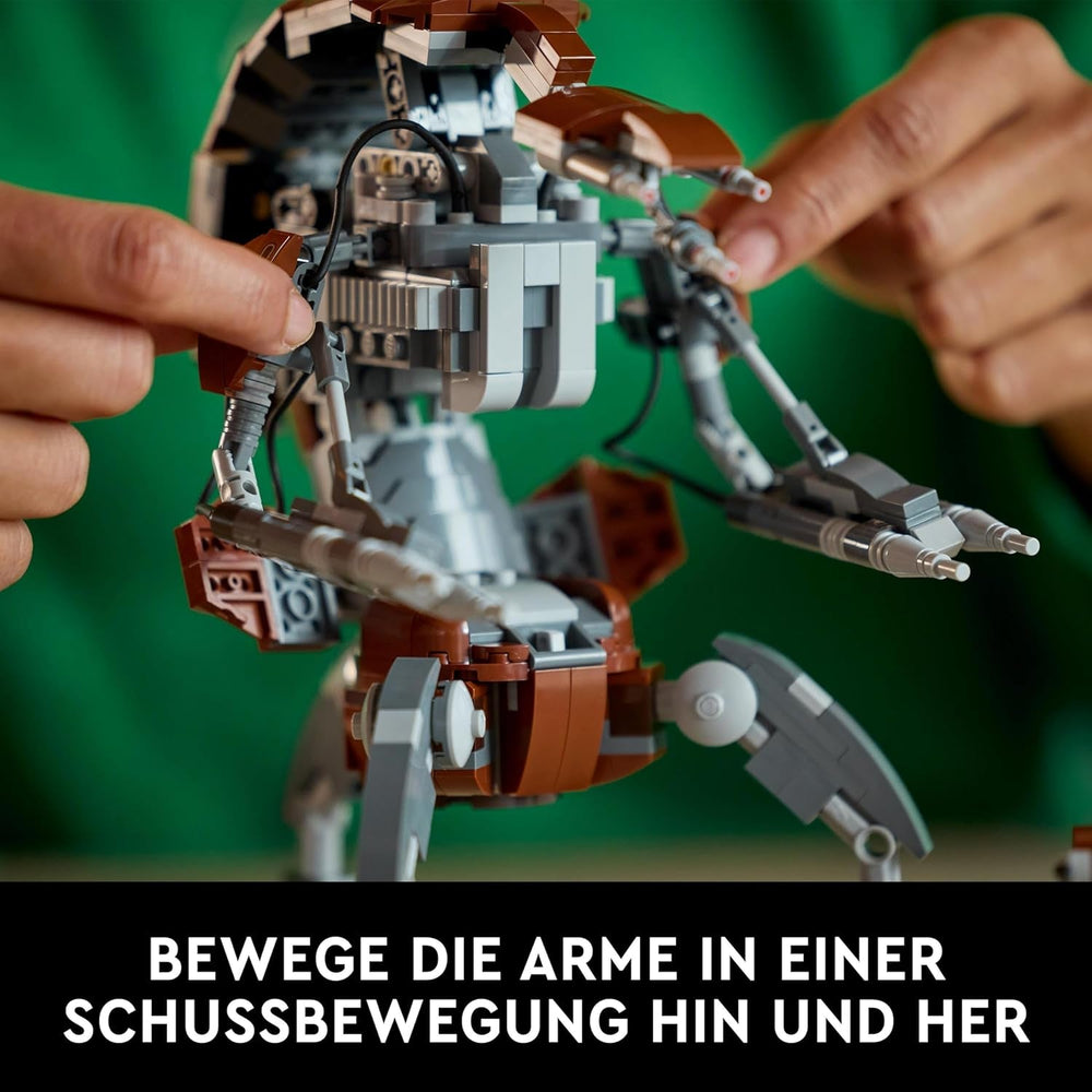 LEGO Star Wars Droideka-Set, Droiden-Modellbausatz für Erwachsene, Schreibtischdekoration, Sammlerstück, Geschenkidee für Männer und Frauen 75381 Bausets Besuchen Sie den LEGO-Store