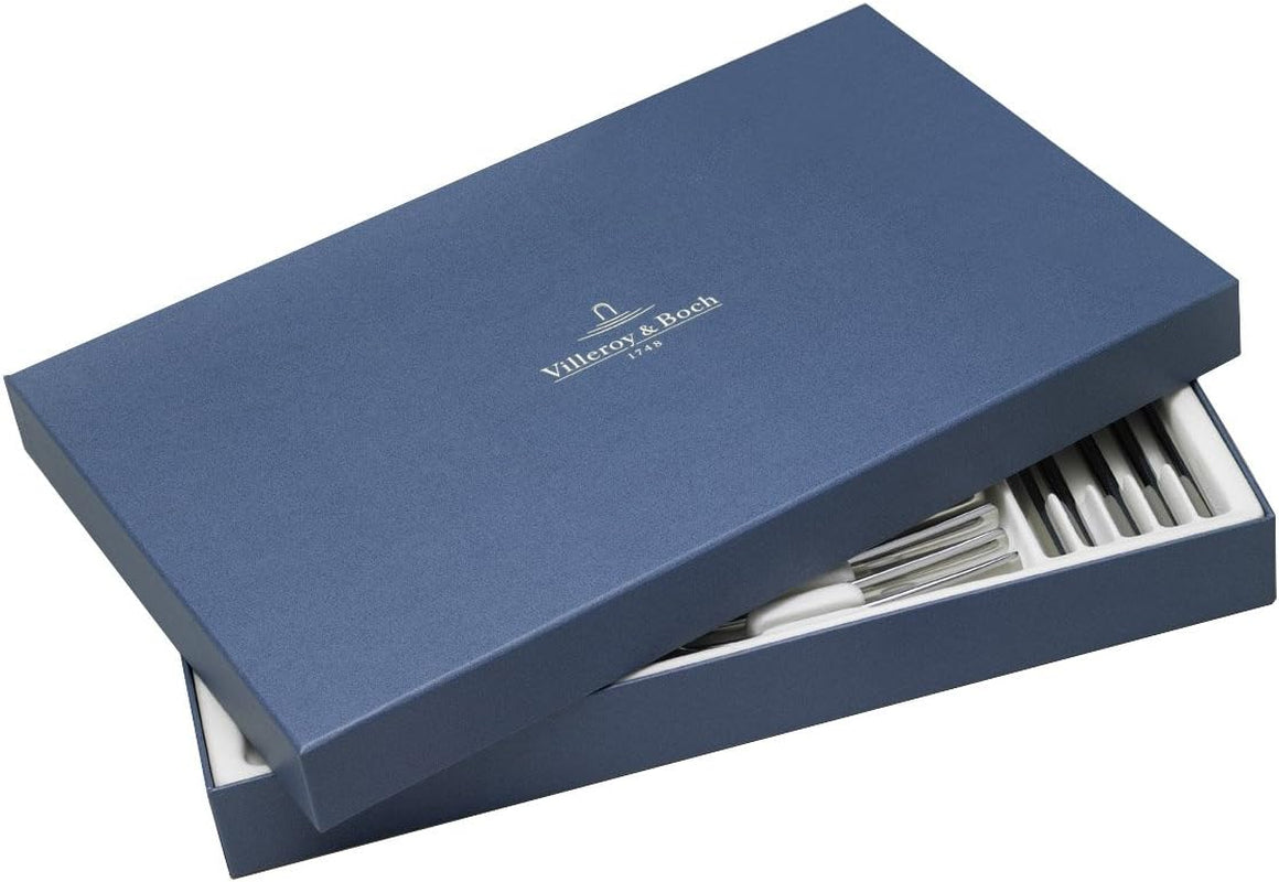 Villeroy & Boch Crossband Septfontaines, tacâmuri pentru 6 persoane, 30 bucăți, oțel inoxidabil Bucatarie Naty Shop