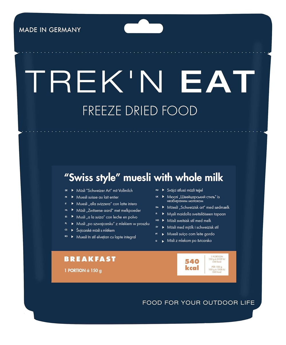 Trek'n Eat Schweizer Müsli mit Milchpulver (2er Pack)