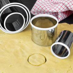 Set de forme pentru biscuiți Lurch 10560 din oțel inoxidabil, 6 piese, pentru decupare, drapare și porționare