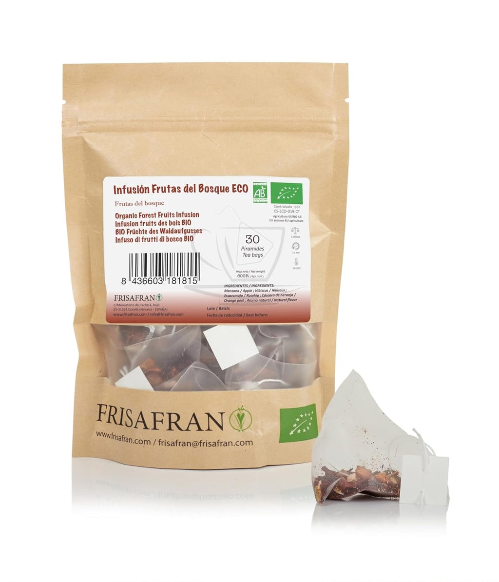 FRISAFRAN | Ceai verde organic Mint Gunpowder în piramide 30 unități | 60G | Antioxidant | Ceai verde japonez | Digestiv | Băutură răcoritoare | Infuzie de mentă | Ceai pur | Frunze de mentă | Cald-rece