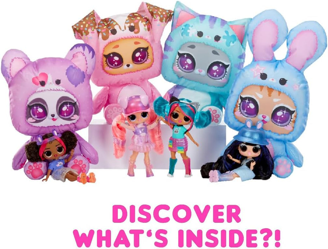 LOL. Überraschung! Tweens Costume Surprise Hoops Cutie Modepuppe mit aufblasbarem Lila Pandakostüm und zahlreichen Überraschungen, u. A. Tolle Mode und Accessoires – Ideal für Kinder ab 4 Jahren