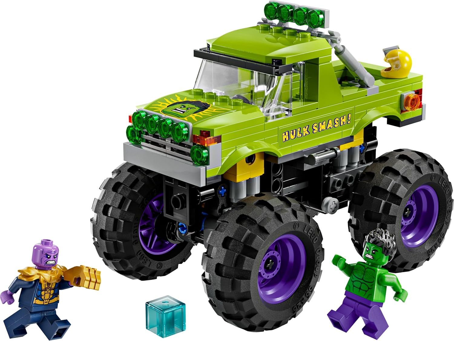 LEGO – Marvel Hulk Truck Vs. Thanos – Superhelden-Bauspielzeug – Avengers-Fahrzeug und Minifiguren – Monstertruck für Megaspaß – Geschenk für Jungen und Mädchen ab 7 Jahren – 76312 Bausets Besuchen Sie den LEGO-Store