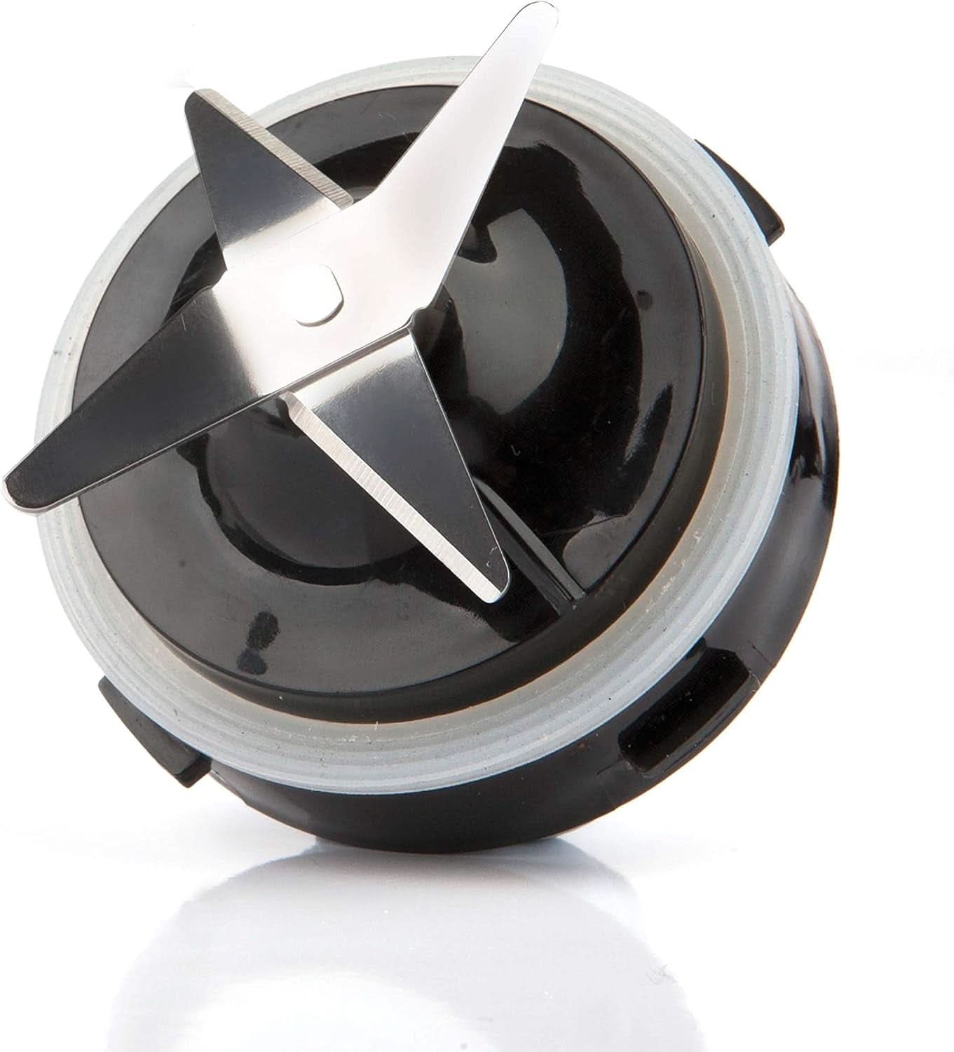 BLACK+DECKER Standmixer | 500W | 2 Geschwindigkeiten | Pulsfunktion | Glaskrug | 1,5L | Edelstahlmesser mit 4 Klingen | Herausnehmbar und leicht zu reinigen | Weiß Und Grau Kitchen Naty Shop