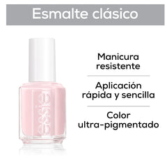 Essie Nagellack für intensiv gefärbte Nägel, Nr. 497 Bekleidung optional, Nude, 13,5 ml